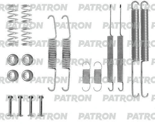 Kit d'accessoires, mâchoire de frein PATRON PSRK0036