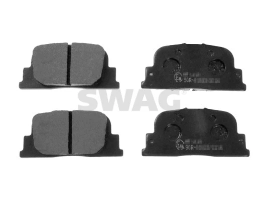 Kit de plaquettes de frein, frein à disque SWAG 33 10 6372