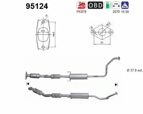 Catalyseur AS 95124