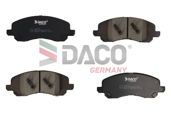 Kit de plaquettes de frein, frein à disque DACO Germany 320505