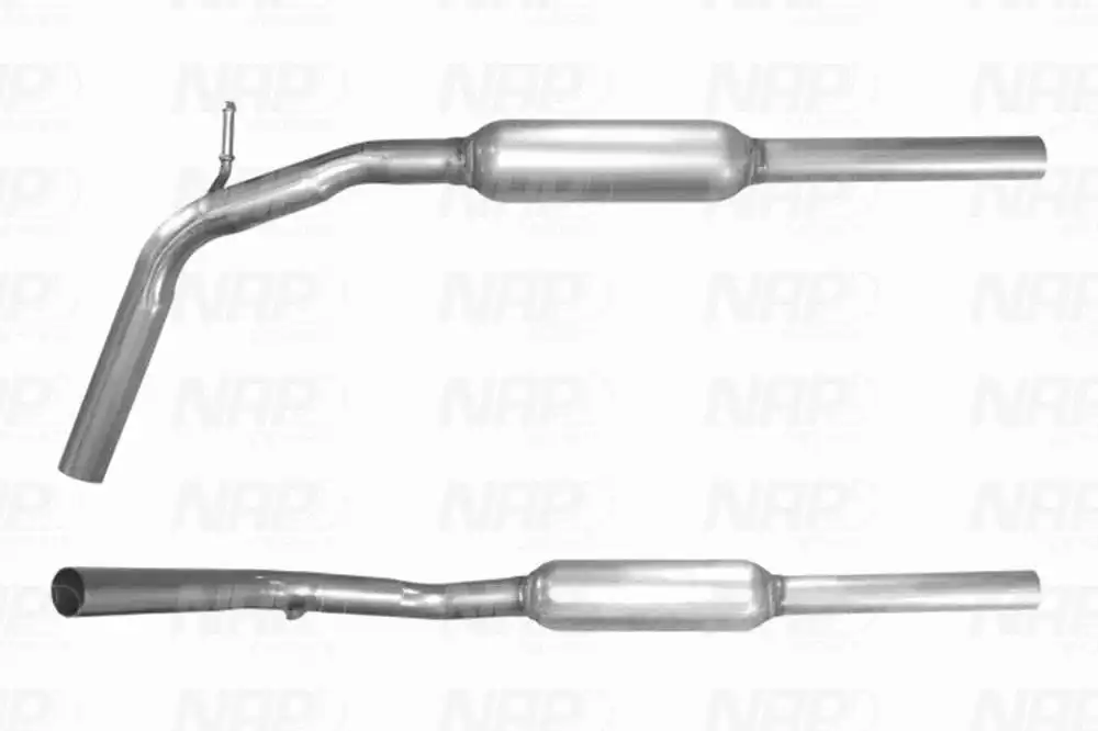 Tuyau d'échappement NAP carPARTS GmbH CAC10615