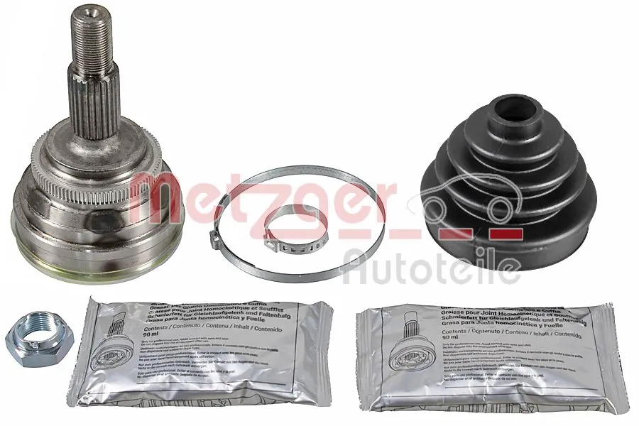 Jeu de joints, arbre de transmission METZGER 607-203