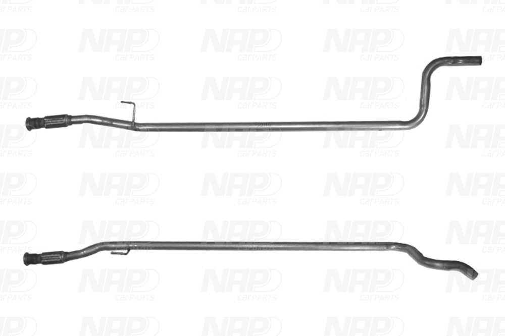 Tuyau d'échappement NAP carPARTS CAC10587