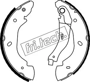 Jeu de mâchoires de frein fri.tech. 1040.148
