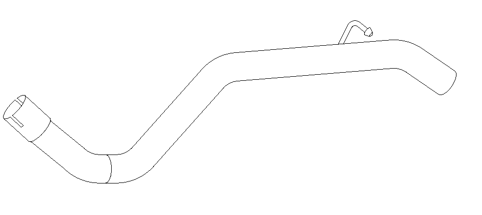 Tuyau d'échappement Vellerand 15233