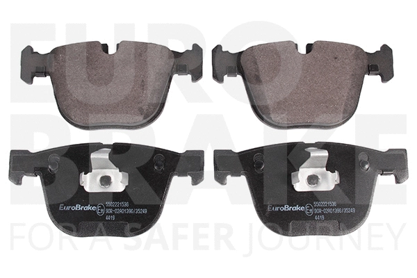 Kit de plaquettes de frein, frein à disque EUROBRAKE 5502221536