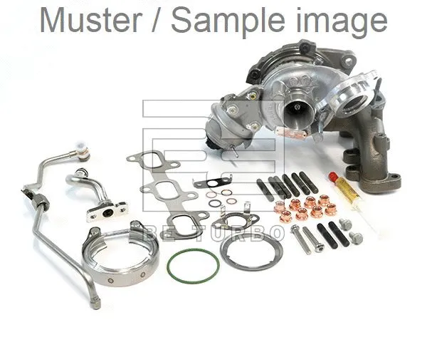 Turbocompresseur, suralimentation BE TURBO 127217REDSK1