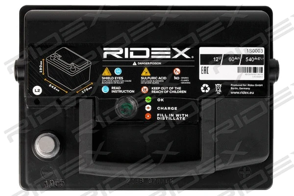 Batterie de démarrage RIDEX 1S0003