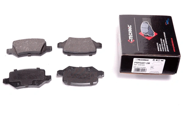Kit de plaquettes de frein, frein à disque PROTECHNIC PRP0487-3M