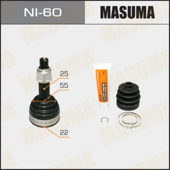 Jeu de joints, arbre de transmission MASUMA NI-60