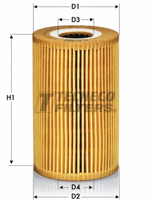 Filtre à huile TECNECO FILTERS OL0206E