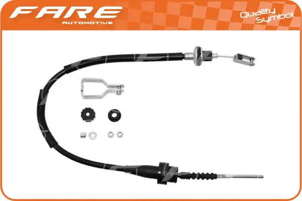 Tirette à câble, commande d'embrayage FARE-CO 24683