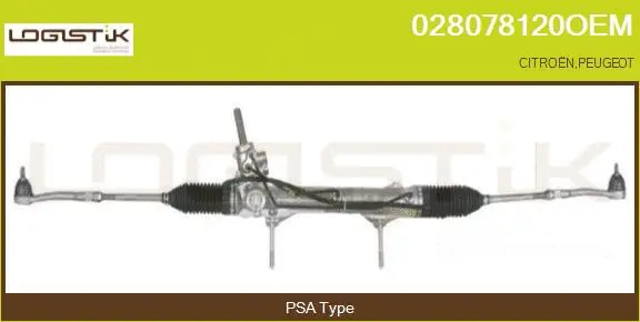 Crémaillère de direction LGK 028078120OEM