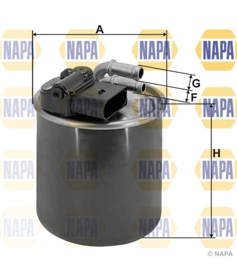 Filtre à carburant NAPA NFF2224