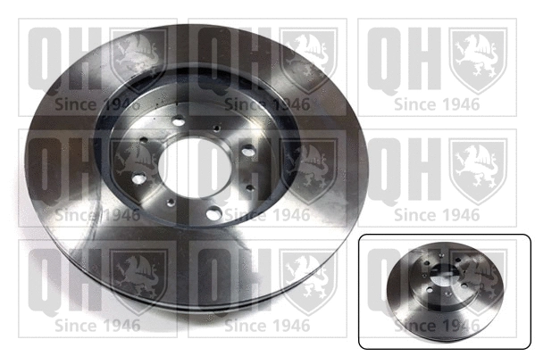 Disque de frein QUINTON HAZELL BDC3800