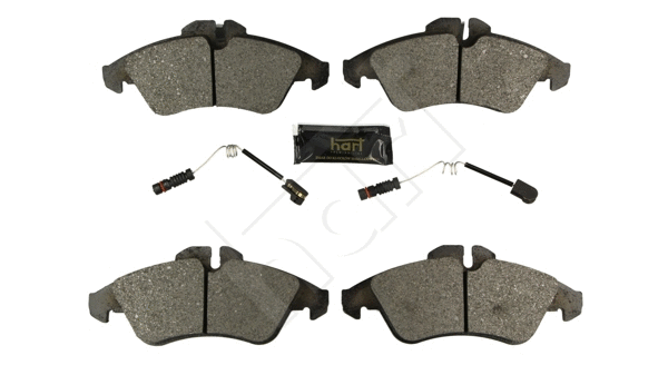 Kit de plaquettes de frein, frein à disque HART 248 921