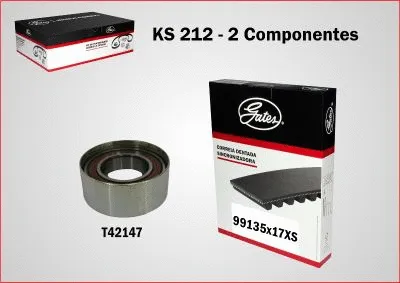 Kit de courroie crantée GATES-BR KS212
