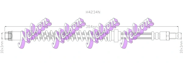 Flexible de frein KAWE H4234N
