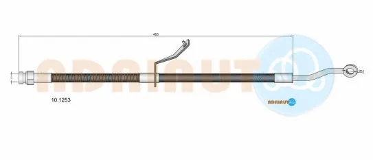 Flexible de frein ADRIAUTO 10.1253