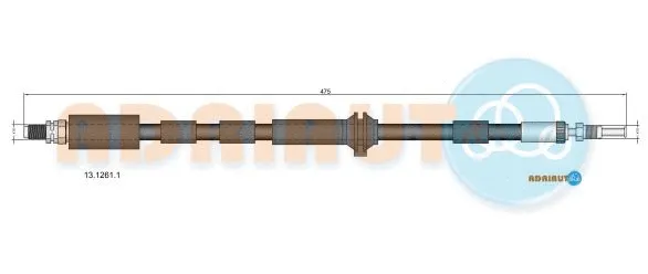 Flexible de frein ADRIAUTO 13.1261.1