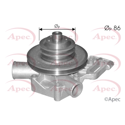 Pompe à eau, refroidissement du moteur APEC AWP1134