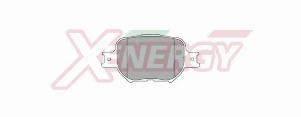 Kit de plaquettes de frein, frein à disque AP XENERGY X41043