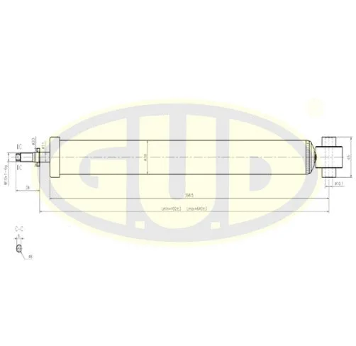 Amortisseur G.U.D. GSA343348