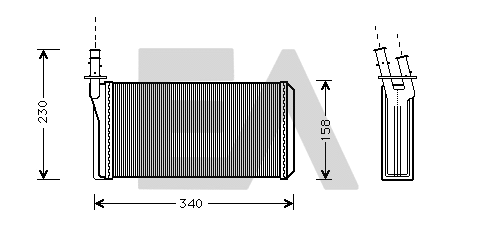 Système de chauffage EACLIMA 45C40003
