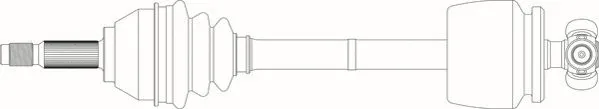 Arbre de transmission GENERAL RICAMBI FI3043