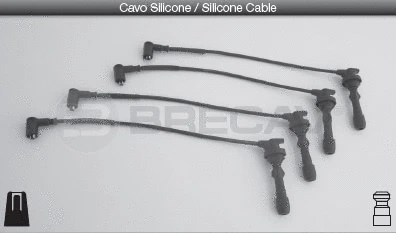 Kit de câbles d'allumage BRECAV 29.526