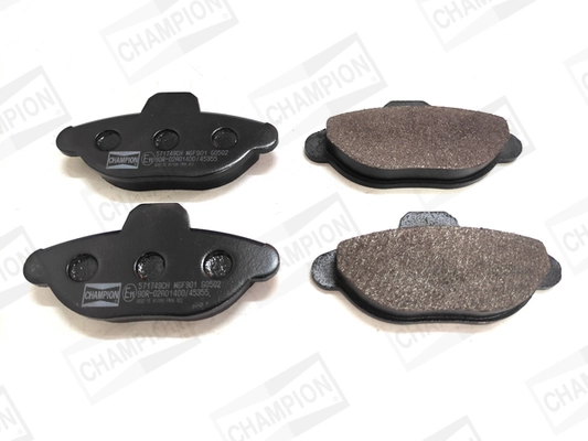 Kit de plaquettes de frein, frein à disque CHAMPION 571749CH