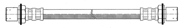 Flexible de frein CEF 510890