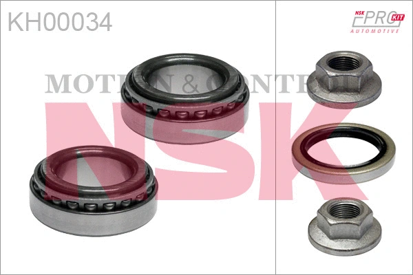 Kit de roulements de roue NSK KH00034