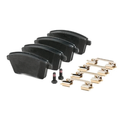 Kit de plaquettes de frein, frein à disque MTR 12157546