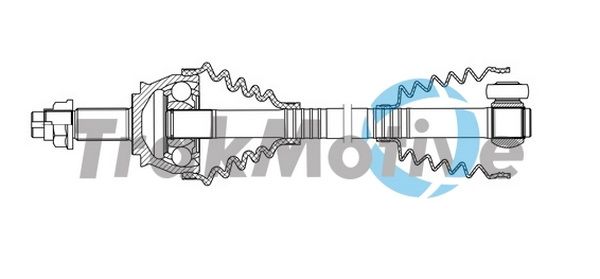 Arbre de transmission AUTOTEAM G301886