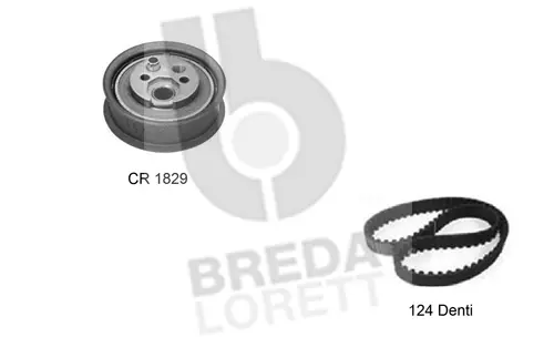 Kit de courroie crantée BREDA LORETT KCD0274