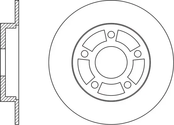Disque de frein FIT FR0676