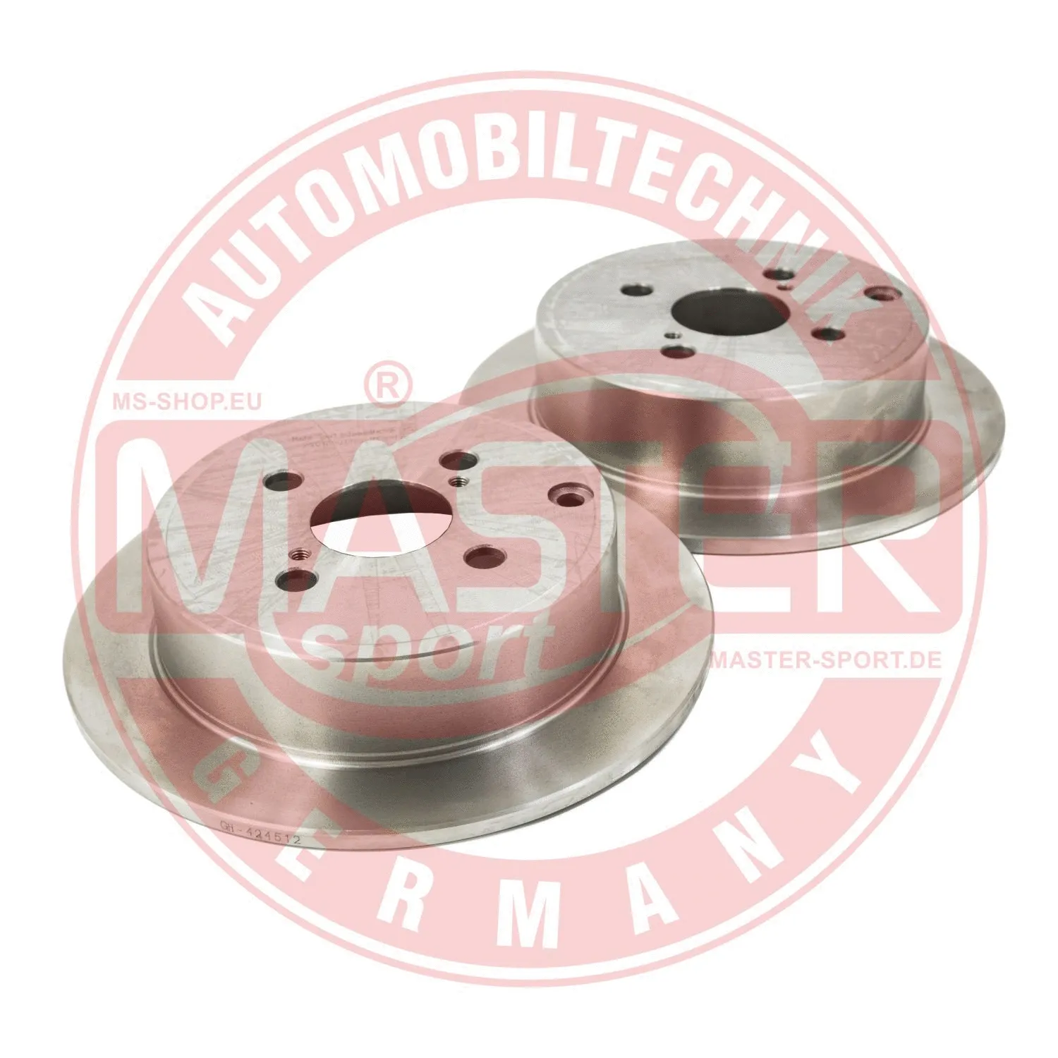 Disque de frein MASTER-SPORT GERMANY 24010901381-SET-MS