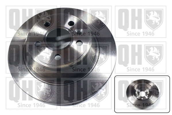 Disque de frein QUINTON HAZELL BDC5850