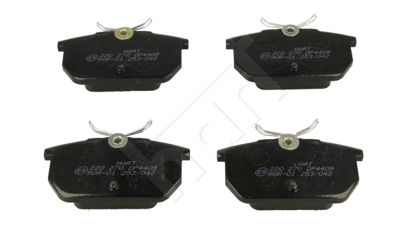 Kit de plaquettes de frein, frein à disque HART 220 270