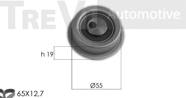 Kit de courroie crantée TREVI AUTOMOTIVE KD1432