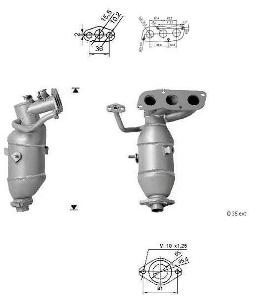 Catalyseur VEGAZ GmbH TK-836