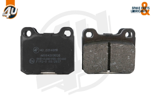Kit de plaquettes de frein, frein à disque 4U Autoparts 22048MR