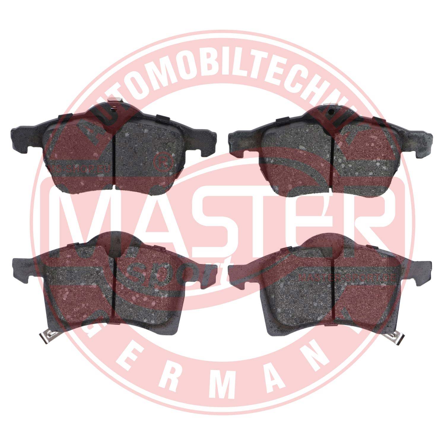 Kit de plaquettes de frein, frein à disque MASTER-SPORT GERMANY 13046071162N-SET-MS