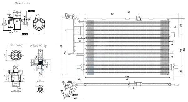Condenseur, climatisation PowerMax 7110517