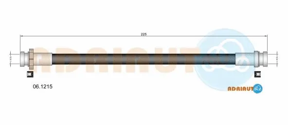 Flexible de frein ADRIAUTO 06.1215