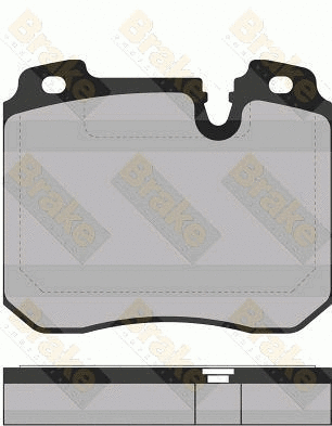 Kit de plaquettes de frein, frein à disque Brake ENGINEERING PA1423