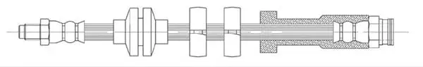 Flexible de frein Technika 36001
