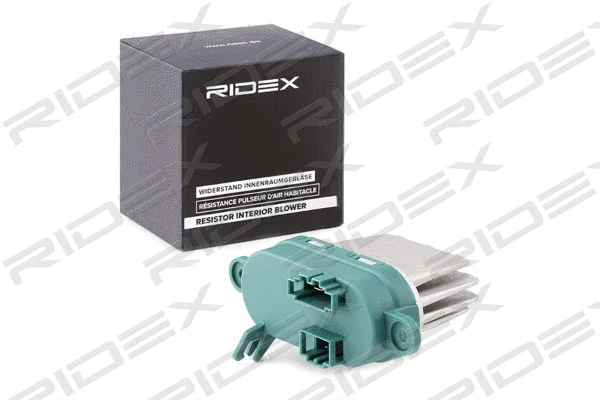 Résistance, pulseur d'air habitacle RIDEX 2975R0004