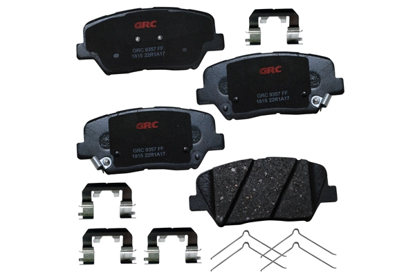 Kit de plaquettes de frein, frein à disque GRC - Ultra Brakes GCD1815